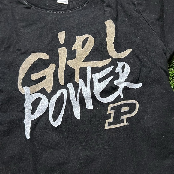 Girls Purdue Boilmakers “Girl Power” T-shirt - Picture 2 of 2